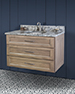 Overlay Wall Mount Vanity Ensemble